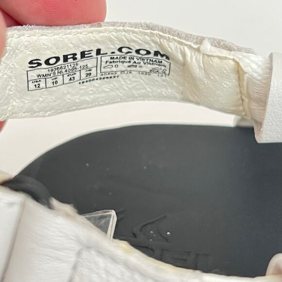 Sorel Roaming Decon Sandals In Sea Salt Size 12 - Picture 8 of 11